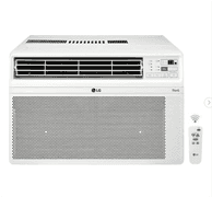 12,000 BTU 115V Window Air Conditioner Cools 550 sq. Ft. With Wi-Fi, Remote, Dehumidifier and in White