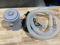 Cartridge Filter Pump for Ground Pools Pools, 330 GPH Pump Rate Pool Filter, Improved Circulation and Filtration, Easy Installation, Improved Water Cl