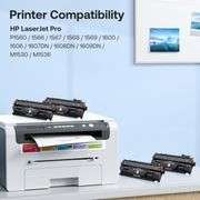 78A Toner Cartridge Compatible Replacement for HP 78A CE278A to use with HP Laser Jet Pro P1606dn P1560 P1606 P1566 P1568 P1569 P1600 (Black,4 Pack)