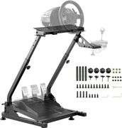 Grefinity Racing Steering Wheel Stand Height Adjustable Steering Wheel Stand for Logitech G29 G920 G923 G27 G25 for Thrustmaster T248X T248 T300RS T15