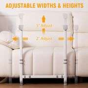 Bogural Couch Stand Assist with Handrails, Width and Height Adjustable Stand Assist Aid for Elderly, Up to 400 LBS, Sofa and Chair Lift Assist Devices