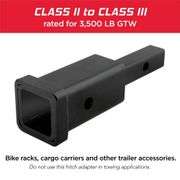 Class 2 to Class 3 Receiver Adapter - 3,500 lb. Capacity