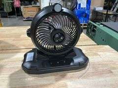 Portable Misting Fan with 11L Large Bucket, 20000mAh USB Rechargeable Battery Operated Camping Fans, 3 Large Spray Outlets & 3 Strong Winds Cooling Mi