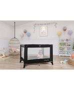 Dream on Me Nest Portable Play Yard In Black - Black - ONE SIZE