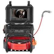 Sewer Camera 98 ft. /30m, Self-Leveling Drain Camera with 512 Hz Transmitter 9 in. Screen 1080P HD Snake Sewer Camera