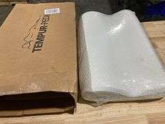 Tempur Pedic Neck Pillow, Medium, White Medium Profile 2018 Edition