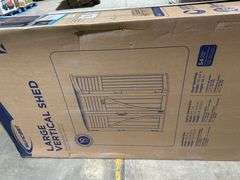 Suncast 2 ft. 8 in. X 4 ft. 5 in. X 6 ft. Large Vertical Storage Shed