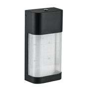 19-Watt Black Outdoor Integrated LED Classic Wall Pack Light with Dusk to Dawn Control