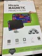 Magnetic 360 Computer Privacy Screen Shield 24 Inch 16:9 Ratio - Anti Glare - Blue Light Filter - 96% UV Blocks Security Screen for All 24" Desktop Mo