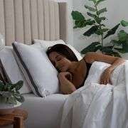 Brookstone Perfect 2-In-1 Comfort Pillow - White - Standard