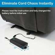 MineCtrl Universal Battery Pack for Reclining Furniture, ZBPOWER 4000mAh Wireless Couch Battery Pack Rechargeable for Power Recliner, Power Sofa, Sect