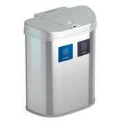 18.5 Gal. Stainless Steel Motion Sensor Recycling Bin