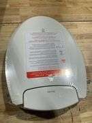 Brondell Bidet Toilet Seat, Non-Electric Swash Ecoseat, Fits Elongated Toilets, White - Dual Temperature, Dual Nozzle System - Bidet with Easy Install