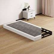 SHOANED Twin Size Box Springs - 5 Inch Low Profile Mattress Foundation No Noise Heavy Duty Metal Basics Bed Base with Clean Fabric Cover, Easy Assembl