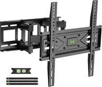 USX MOUNT Full Motion TV Wall Mount for Most 32-70 inch TVs up to 99 lbs, Wall Mount Bracket with Dual Articulating Arms, Swivel, Tilt, Max VESA 400x4