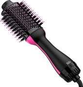 Hair Dryer Brush Blow Dryer in One, Upgraded 4 in 1 Hair Dryer and Styler Volumizer with Negative Ion Anti-frizz Ceramic Titanium Barrel Hot Air Hair