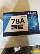 78A Toner Cartridge Compatible Replacement for HP 78A CE278A to use with HP Laser Jet Pro P1606dn P1560 P1606 P1566 P1568 P1569 P1600 (Black,4 Pack)