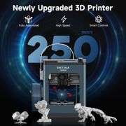 3D Printers TINA2Plus V2, 250mm/s High Speed Auto Leveling FDM Mini 3D Printer with Spring Steel Platform, Fully Assembled 3D Printer for Kids and Beg
