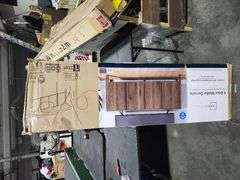 Mainstays 4-Door TV Console for TV s up to 65 , Canyon Walnut Finish