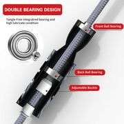 Jump rope, Professional Weighted Jump rope workout, Adjustable Tangle-Free with Ball Bearings Exerciser Jump ropes for Cardio, Endurance Training, Fit