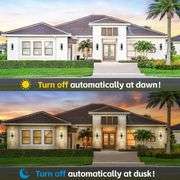 DASTOR Dusk to Dawn Outdoor Wall Lights, Modern Exterior Sconce Lighting Fixtures, Up and Down Outdoor Porch Lights, Aluminum Waterproof Outside Light