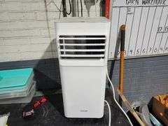 Vissani 5,000 BTU 115-Volt Portable Air Conditioner for 150 sq. Ft. Rooms with Dehumidifier and Remote in White