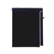 3.2 cu. Ft. 110V Frost Free Retro Mini Refrigerator Convertible Freezer in Black
