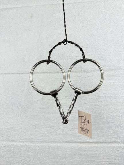 Tyler O Ring Twisted Square Snaffle Bit