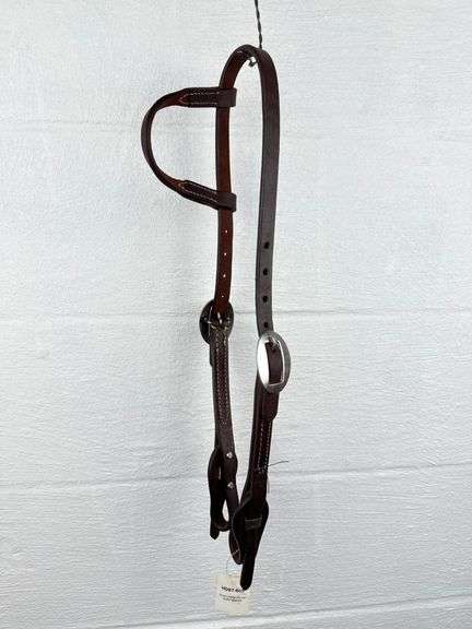 Quick Change Slip Ear Headstall with SS Hardware
