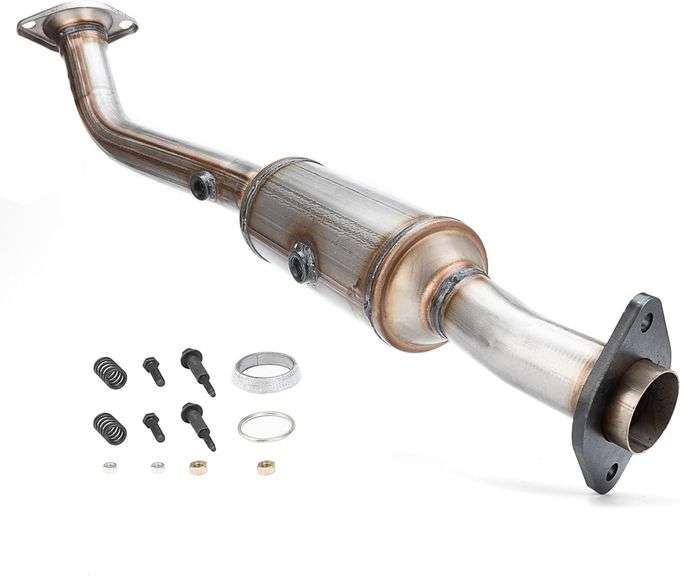 FOMIUZY High Flow Front Catalytic Converter Kit Direct-Fit Honda ...