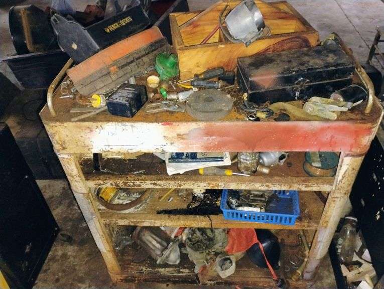 Mechanics roll around cart