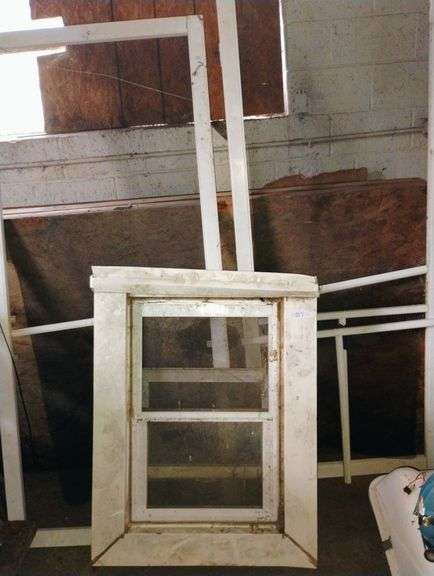 Vinyl window and screen doors