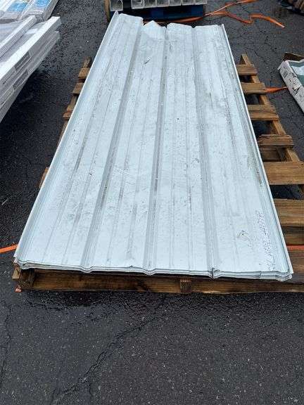 (8) 8 x 3 Sheets Of Corrugated Metal