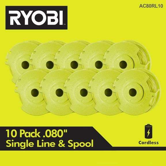0.080 in. Line Spool (9-Pack)