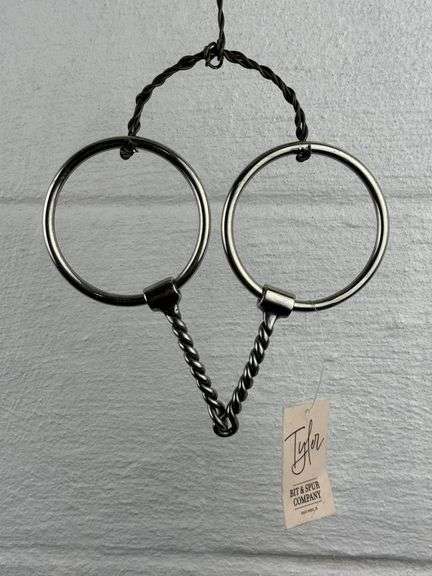 Tyler O Ring Twisted Wire Snaffle Bit