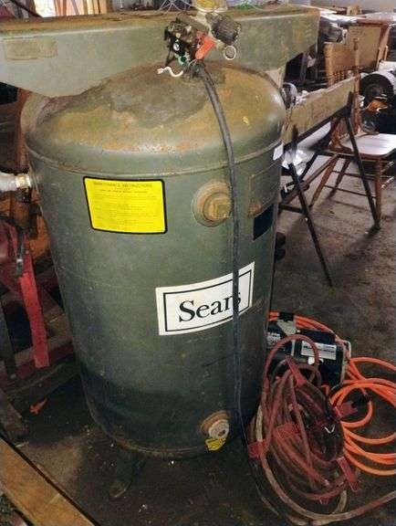 Sears Craftsman stand up compressor tank