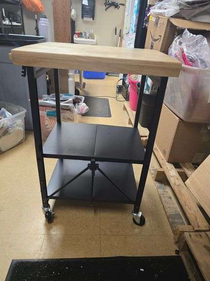 Origami 3-Tier Foldable Kitchen Cart