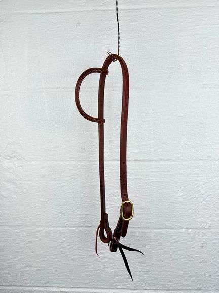 5/8" Single Buckle Slip Ear Headstall