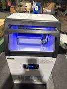 16.2 in.150 lbs. 24H HalfSize Cube Undercounter Freestanding Commercial ...
