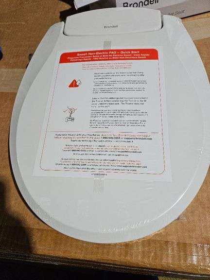 Brondell EcoSeat S101 Non electric toilet seat