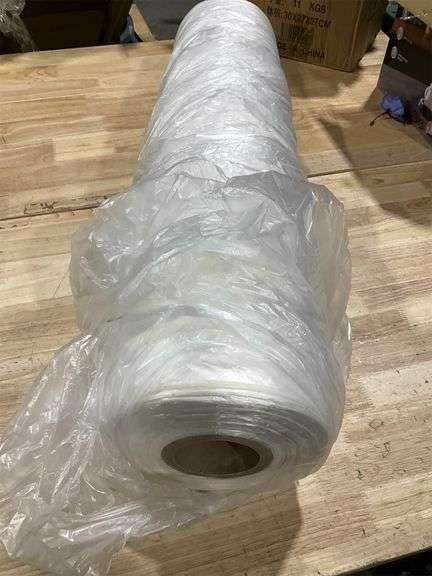 Roll of plastic
