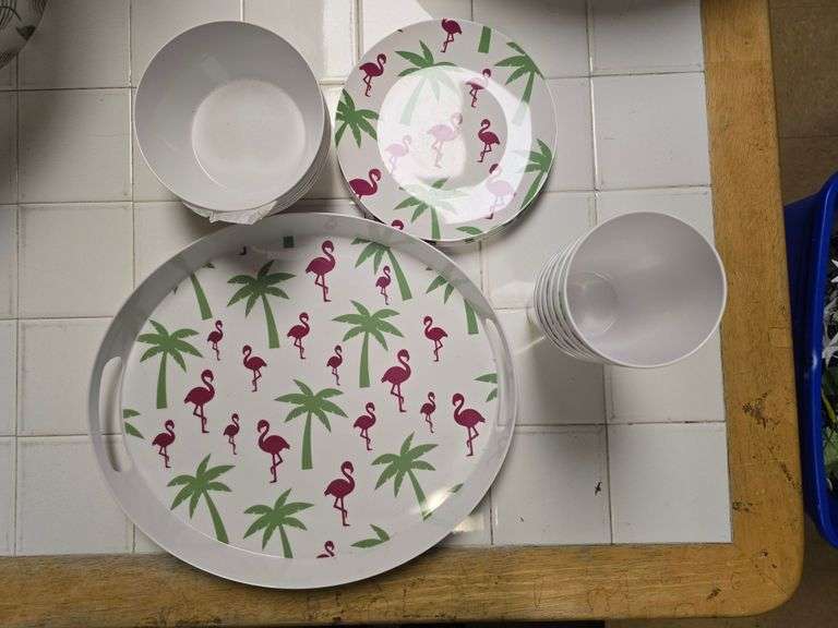 Temptations 19 Piece Melamine Party Bucket Set