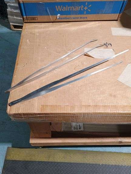 Long tweezers.