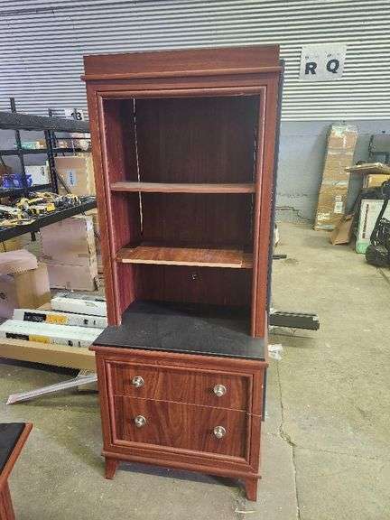 Bookshelf with drawers