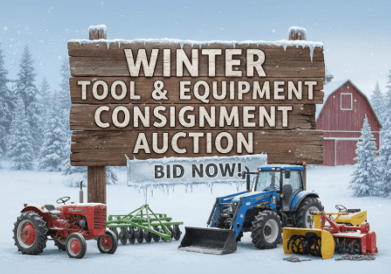 Winter Tool & Equipment Auction