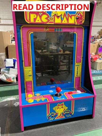 Arcade1Up Ms. PAC-MAN Partycade 12 Games in 1 - Matthews Auctioneers
