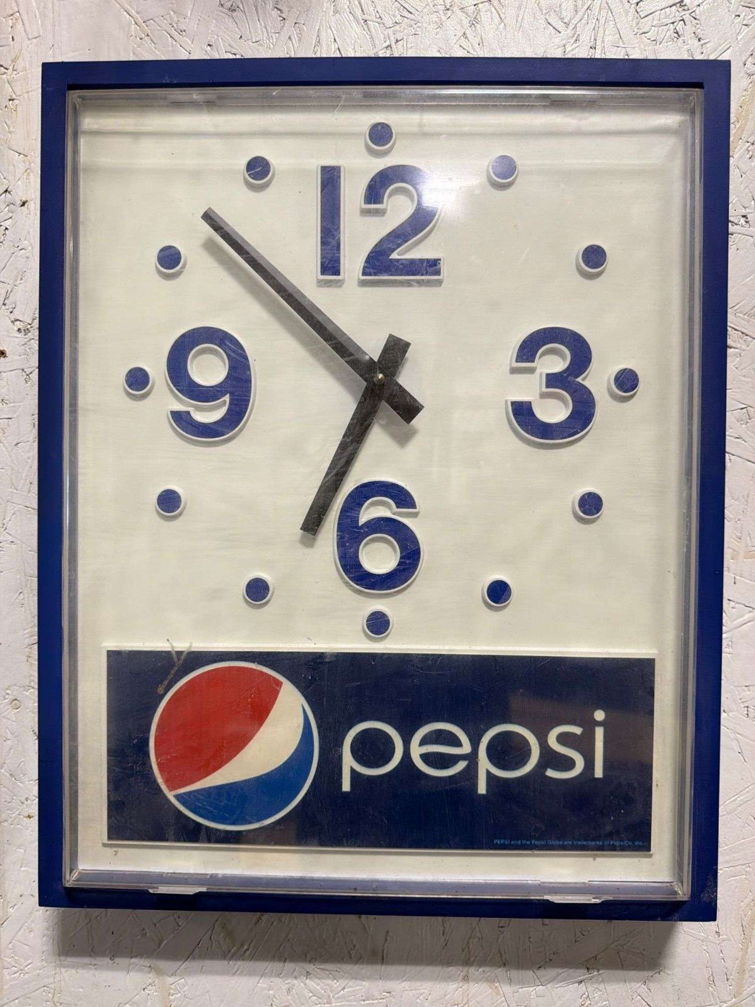 Pepsi Wall Clock 14x18