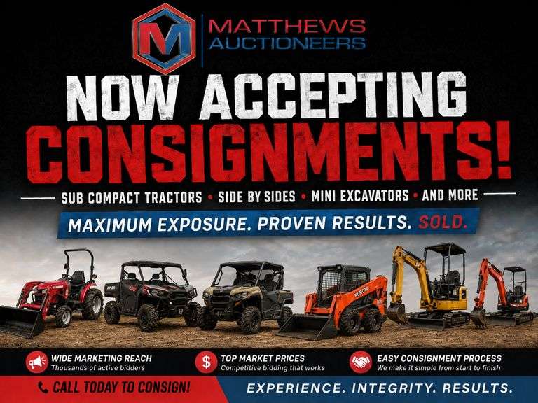 Tool & Equipment Auction -  August 