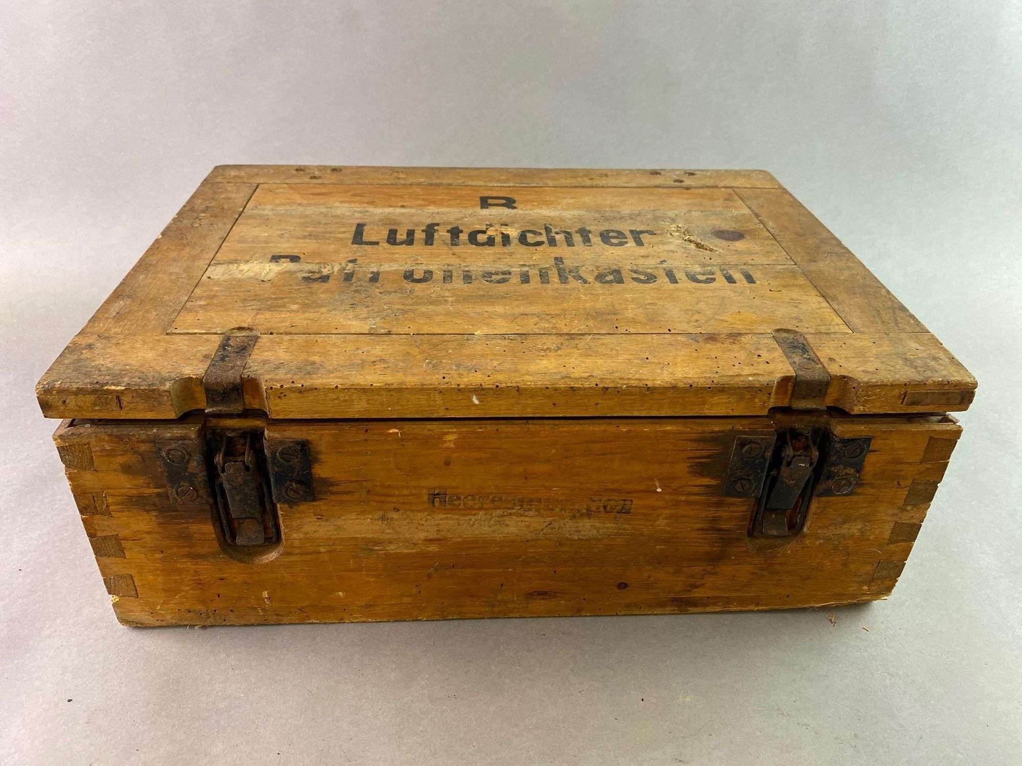 WW2 German Luftdichter Patronenkasten Ammunition Box - Matthew