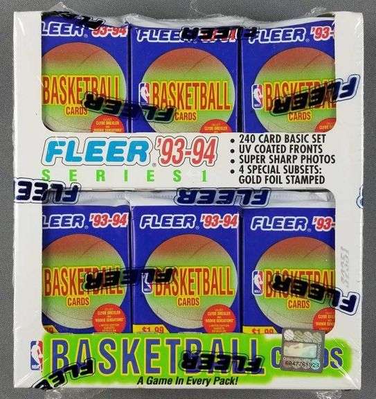 thumbnail image 2 of 1993-94 Fleer Ultra Series 1 Basketball Pack - Factory Sealed (Scoring Kings Insert) 2 of 6
